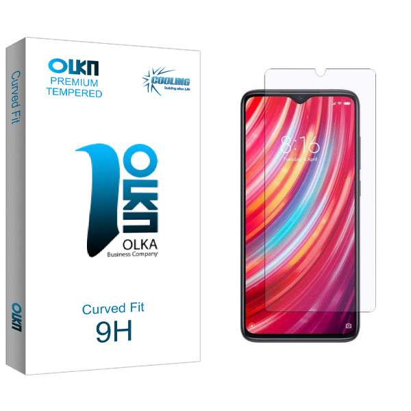 محافظ صفحه نمایش کولینگ مدل Olka glass مناسب برای گوشی موبایل شیائومی Redmi Note 8