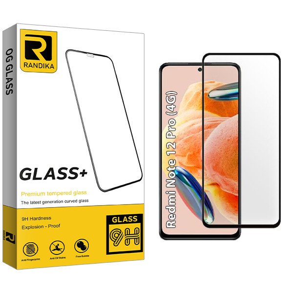 محافظ صفحه نمایش شیشه ای راندیکا مدل RK مناسب برای گوشی موبایل شیائومی Redmi note 12 Pro 4G