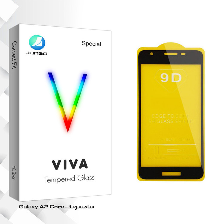 محافظ صفحه نمایش جانبو مدل Viva Glass مناسب برای گوشی موبایل سامسونگ Galaxy A2 Core