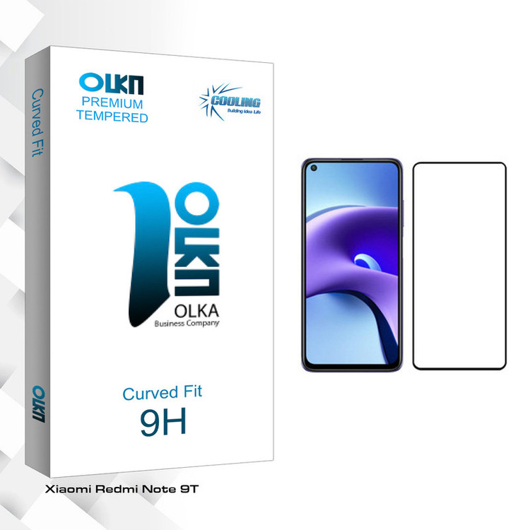محافظ صفحه نمایش کولینگ مدل Olka glass مناسب برای گوشی موبایل شیائومی Redmi Note 9T