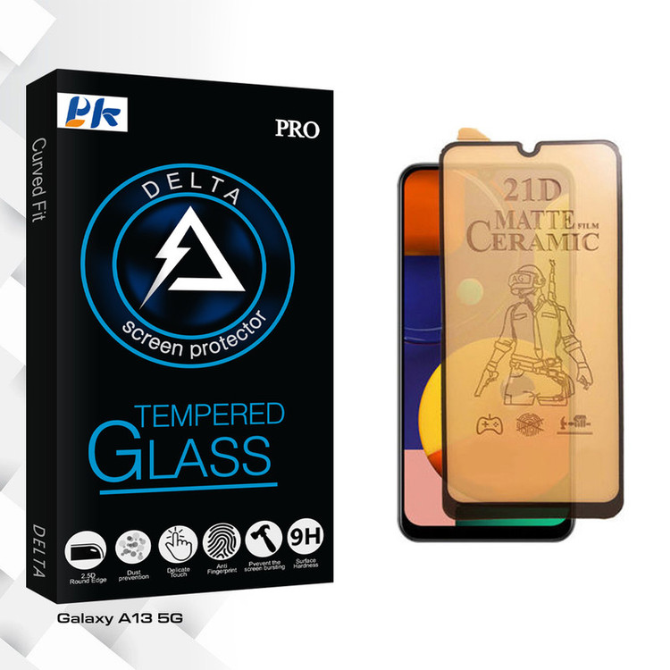 محافظ صفحه نمایش سرامیکی مات پی کی مدل Delta Pro مناسب برای گوشی موبایل سامسونگ Galaxy A13 5G