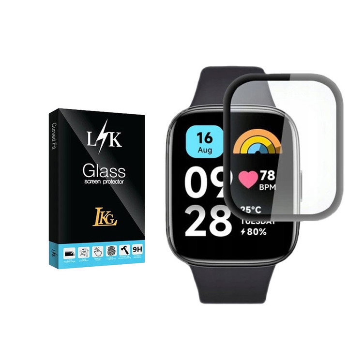 محافظ صفحه نمایش ال کا جی مدل PMMA مناسب برای ساعتهای هوشمند شیائومی Redmi Watch3 / Watch3Active / Watch4 / Watch5Active / Mi Watch Lite