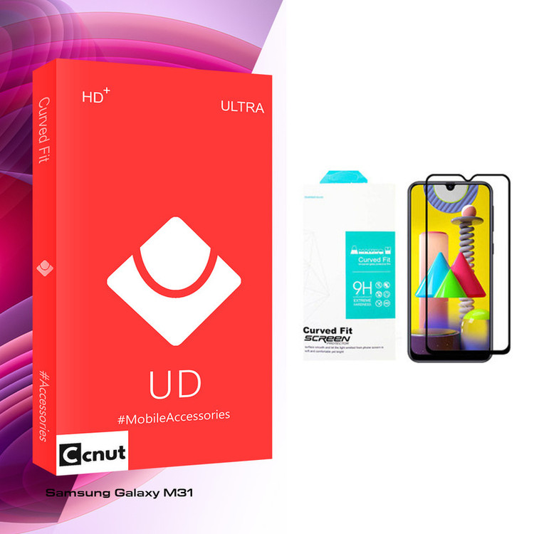 محافظ صفحه نمایش کوکونات مدل UD Glass مناسب برای گوشی موبایل سامسونگ Galaxy M31