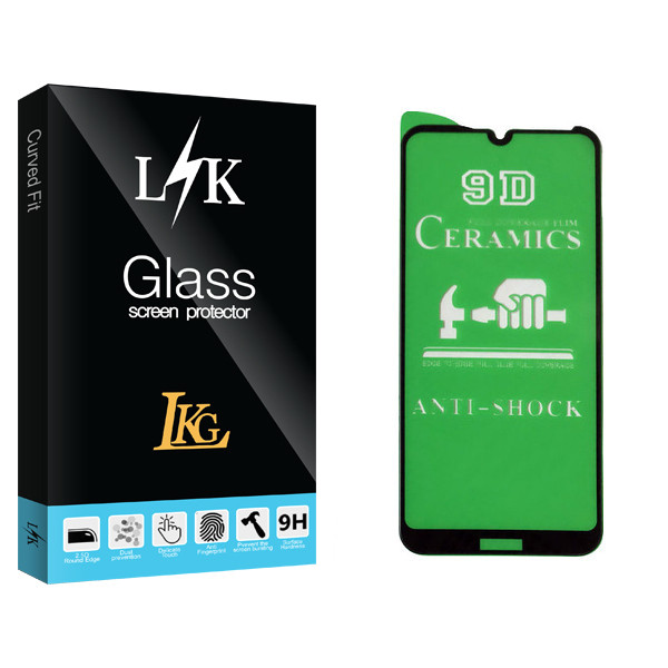 محافظ صفحه نمایش سرامیکی ال کا جی مدل LK Glass مناسب برای گوشی موبایل هوآوی Y6 2019
