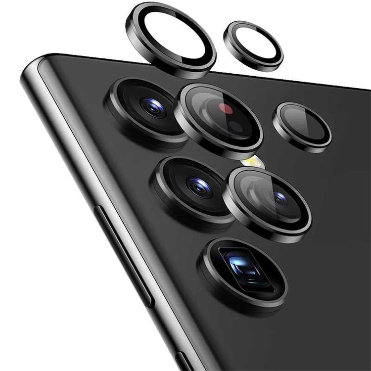 محافظ لنز دوربین گودزیلا مدل رینگی مناسب برای گوشی موبایل سامسونگ Galaxy S22 Ultra