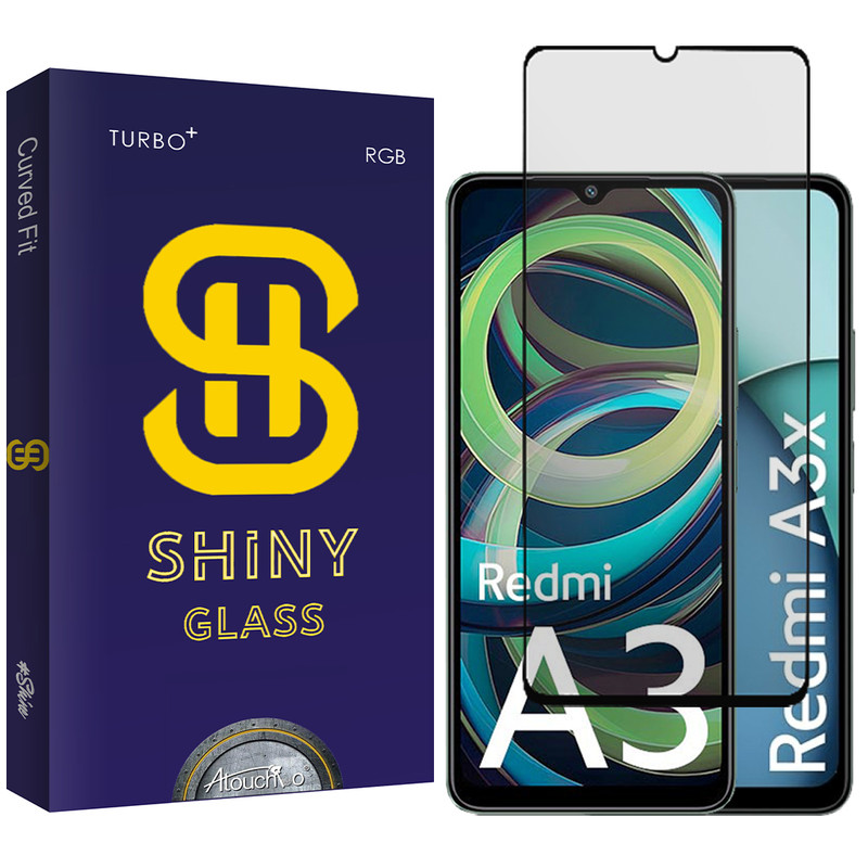 محافظ صفحه نمایش شیشه ای آتوچبو مدل Shiny مناسب برای گوشی موبایل شیائومی Redmi A3x / A3