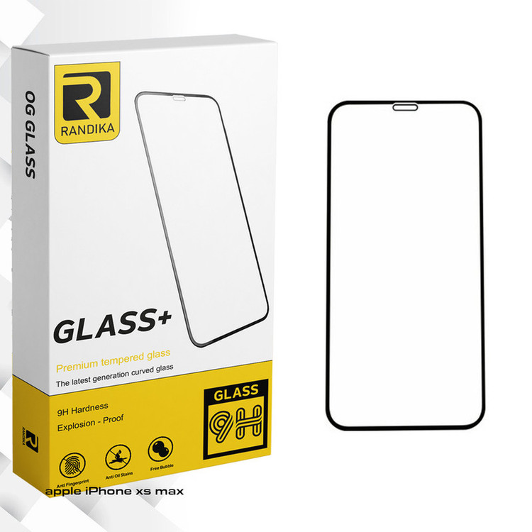 محافظ صفحه نمایش 5D راندیکا مدل GLD مناسب برای گوشی موبایل اپل iPhone xs max
