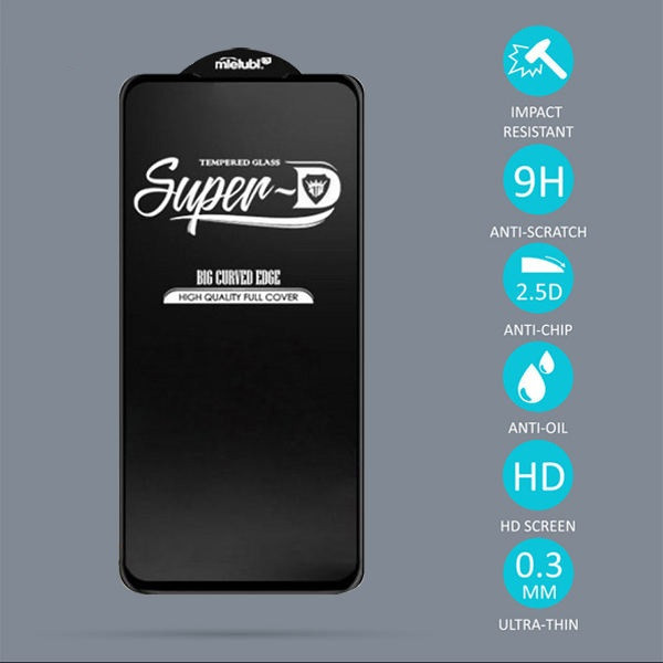 محافظ صفحه نمایش مدل SUPER-D مناسب برای گوشی موبایل اپل iPhone 13 / 13pro