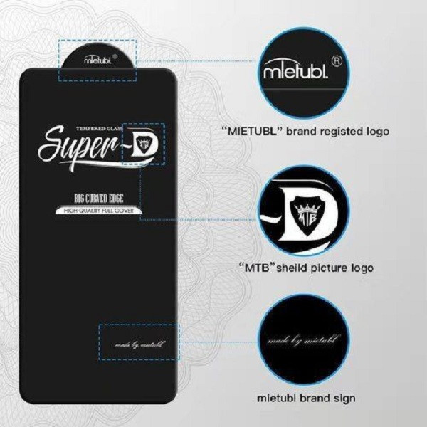 محافظ صفحه نمایش مدل SUPER-D مناسب برای گوشی موبایل اپل iPhone 13 / 13pro