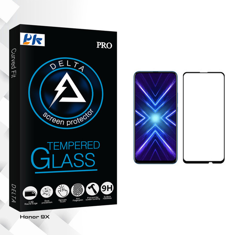 محافظ صفحه نمایش پی کی مدل Delta Glass مناسب برای گوشی موبایل آنر 9X