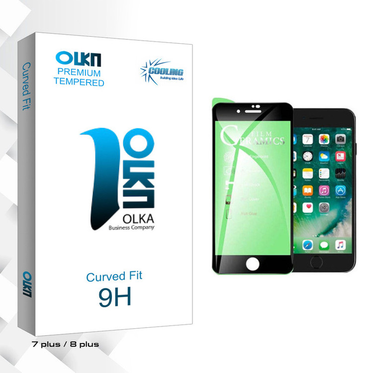 محافظ صفحه نمایش کولینگ مدل Olka glass مناسب برای گوشی موبایل اپل iPhone 7 plus