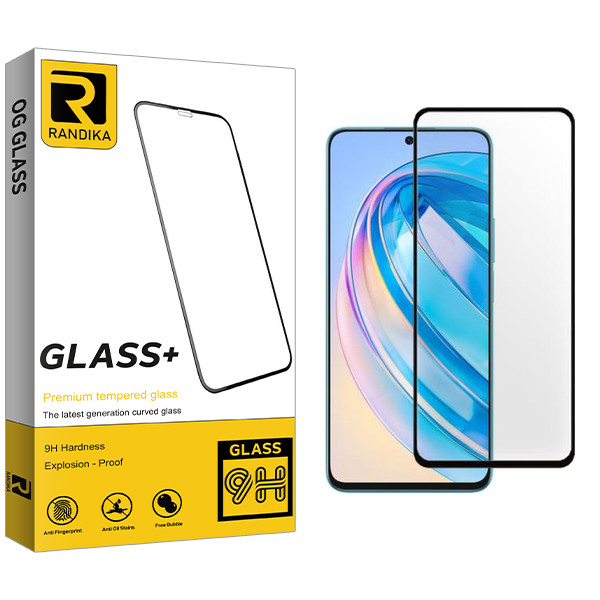 محافظ صفحه نمایش شیشه ای راندیکا مدل RK مناسب برای گوشی موبایل آنر X8a