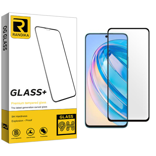 محافظ صفحه نمایش شیشه ای راندیکا مدل RK مناسب برای گوشی موبایل آنر X8a