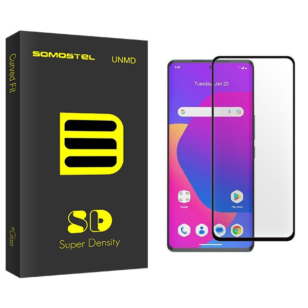 محافظ صفحه نمایش شیشه ای سوماستل مدل SD Full مناسب برای گوشی موبایل داریا Bond 5G UAE edition