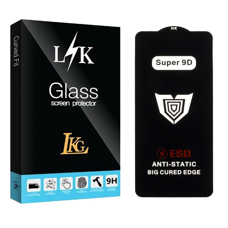 محافظ صفحه نمایش ال کا جی مدل Super 9D مناسب برای گوشی موبایل شیائومی Redmi Note 13 Pro 5G / Poco X6 5G