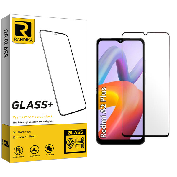 محافظ صفحه نمایش شیشه ای راندیکا مدل RK مناسب برای گوشی موبایل شیائومی Redmi A2 Plus
