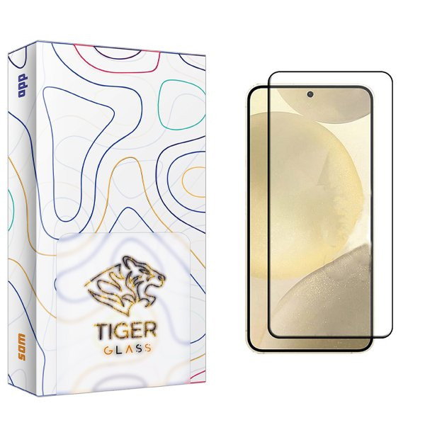 محافظ صفحه نمایش شیشه ای تایگر گلس مدل APL2 FullGlue مناسب برای گوشی موبایل سامسونگ Galaxy S24