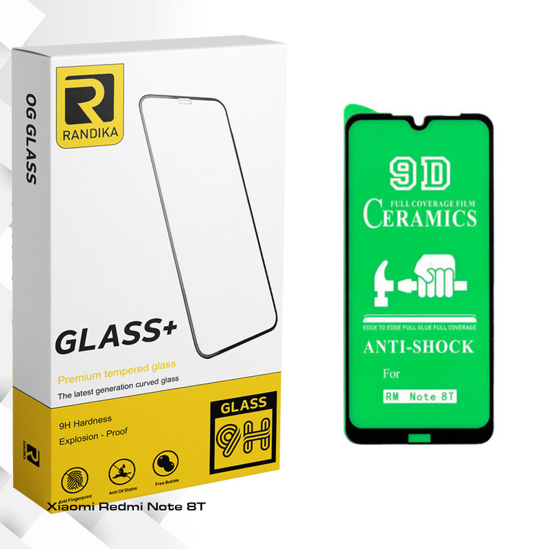 محافظ صفحه نمایش سرامیکی راندیکا مدل GLD مناسب برای گوشی موبایل شیائومی Redmi Note 8T