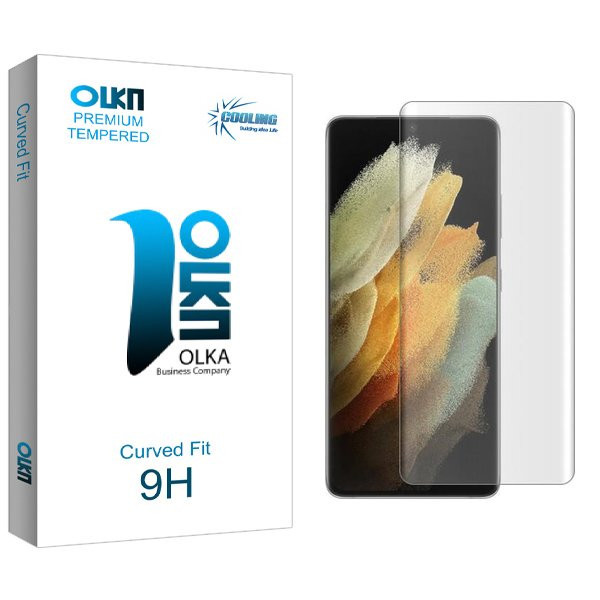 محافظ صفحه نمایش کولینگ مدل Olka UV مناسب برای گوشی موبایل سامسونگ Galaxy S21 Ultra