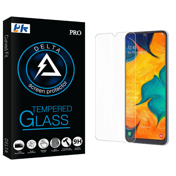 محافظ صفحه نمایش پی کی مدل Delta Glass مناسب برای گوشی موبایل سامسونگ Galaxy A50