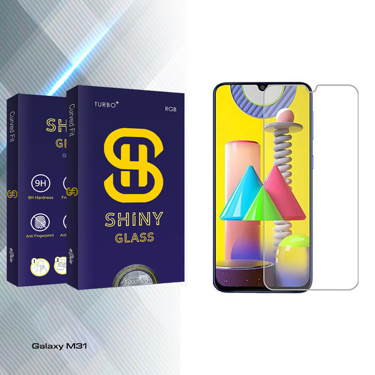 محافظ صفحه نمایش آتوچبو مدل Shiny Glass مناسب برای گوشی موبایل سامسونگ Galaxy M31
