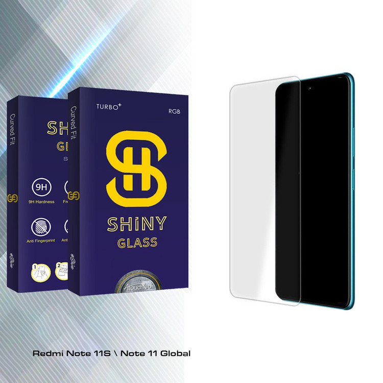 محافظ صفحه نمایش شیشه ای آتوچبو مدل Shiny Glass MIX مناسب برای گوشی موبایل شیائومی Redmi Note 11S \ Note 11 Global