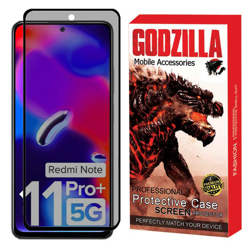 محافظ صفحه نمایش گودزیلا مدل G-Privacy مناسب برای گوشی موبایل شیائومی Redmi Note 11 Pro Plus 5G