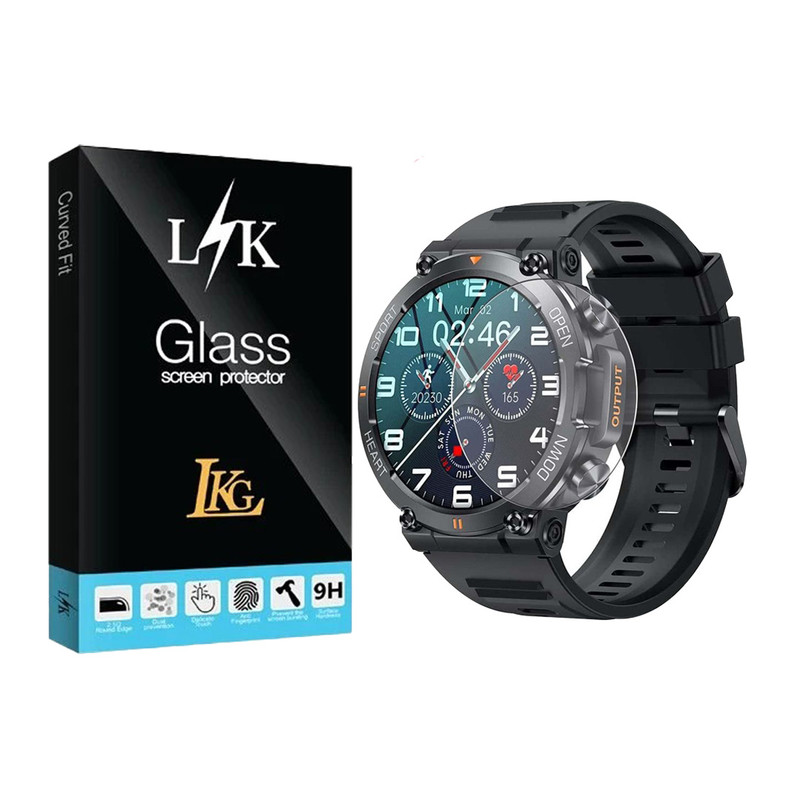 محافظ صفحه نمایش ساعت مدل PMMA مناسب برای ساعت هوشمند اسمارت واچ K59 Pro