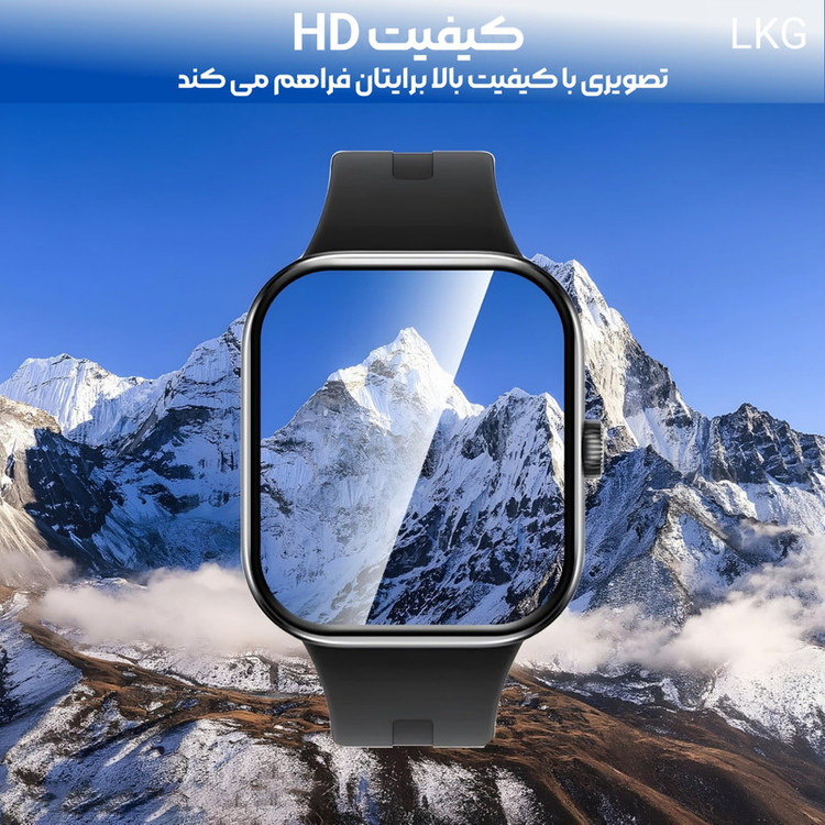 محافظ صفحه نمایش ساعت مدل PMMA مناسب برای ساعت هوشمند اسمارت واچ K59 Pro