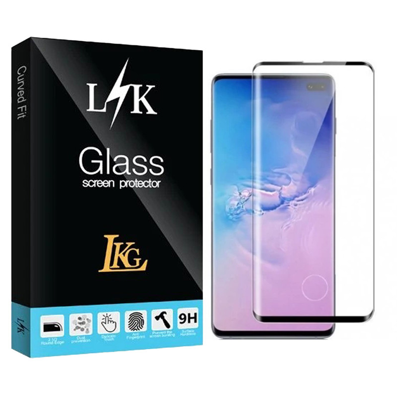 محافظ صفحه نمایش ال کا جی مدل فول LKK مناسب برای گوشی موبایل سامسونگ Galaxy S10 Plus 4G