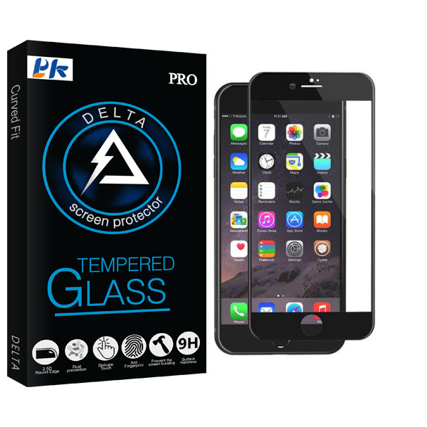 محافظ صفحه نمایش پی کی مدل Delta Glass مناسب برای گوشی موبایل اپل Iphone 7/ 8 / Se 2020