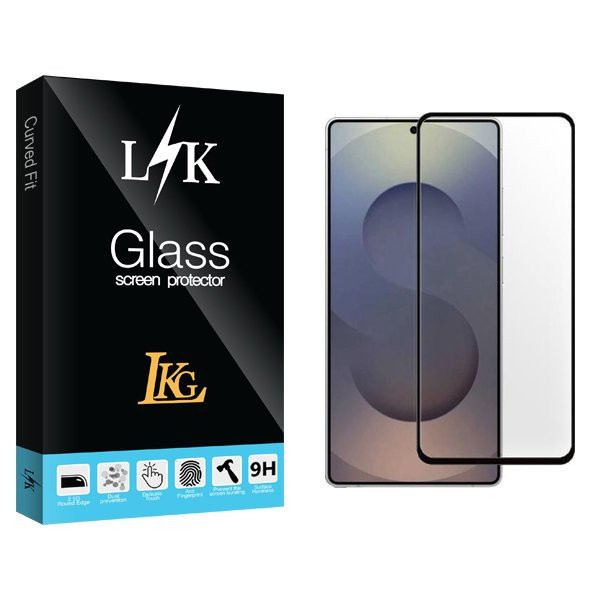 محافظ صفحه نمایش شیشه ای ال کا جی مدل LKK Full مناسب برای گوشی موبایل سامسونگ Galaxy S25 Ultra