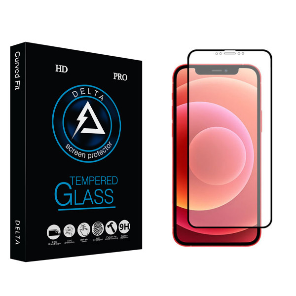 محافظ صفحه نمایش مات دلتا مدل Fit مناسب برای گوشی موبایل اپل iPhone 12 / 12 Pro