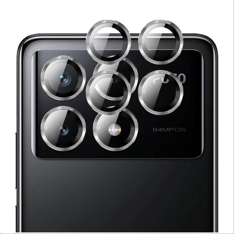 محافظ لنز دوربین گودزیلا مدل رینگی مناسب برای گوشی موبایل شیائومی Poco X6 Pro