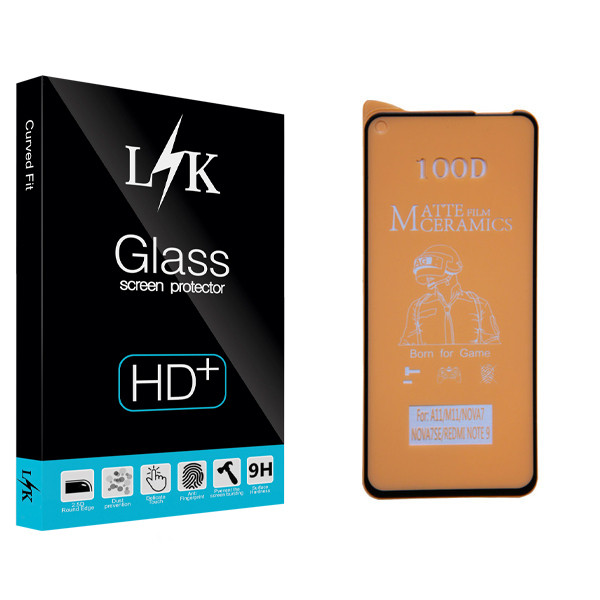 محافظ صفحه نمایش مات ال کی مدل Hard glass مناسب برای گوشی موبایل سامسونگ Galaxy A11