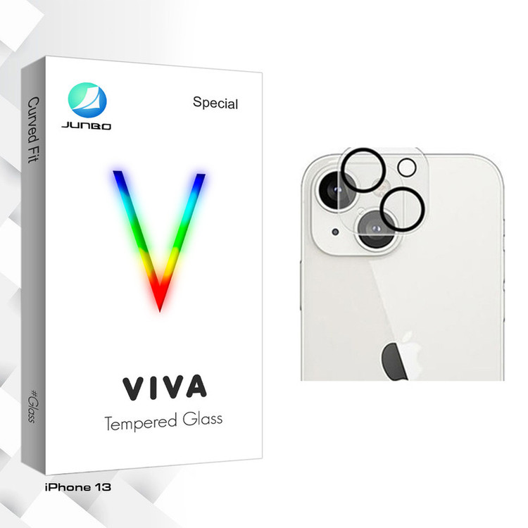 محافظ لنز دوربین جانبو مدل Viva Glass FLL مناسب برای گوشی موبایل اپل iPhone 13