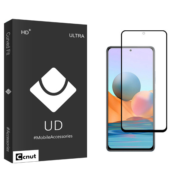 محافظ صفحه نمایش شیشه ای کوکونات مدل UD Black مناسب برای گوشی موبایل شیائومی Redmi Note 11 4G
