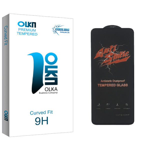 محافظ صفحه نمایش کولینگ مدل Olka Glass ANTI-STATIC مناسب برای گوشی موبایل سامسونگ GALAXY M52