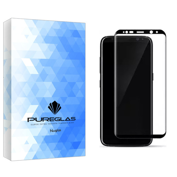 محافظ صفحه نمایش پیور گلس مدل FLGL مناسب برای گوشی موبایل سامسونگ Galaxy S9