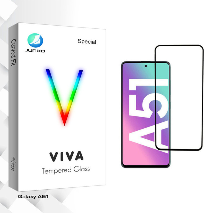 محافظ صفحه نمایش جانبو مدل Viva Glass مناسب برای گوشی موبایل سامسونگ Galaxy A51