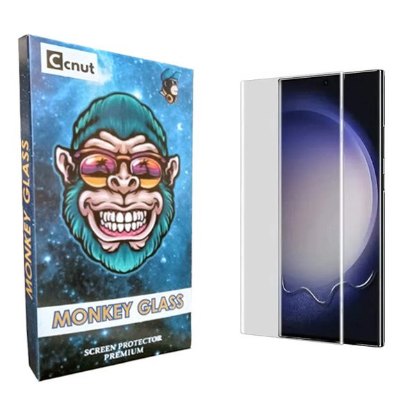 محافظ صفحه نمایش کوکونات مدل mnk UV_NW مناسب برای گوشی موبایل سامسونگ Galaxy S23 Ultra