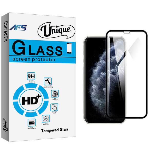 محافظ صفحه نمایش ای اف اس مدل Unique Glass مناسب برای گوشی موبایل اپل iPhone xs