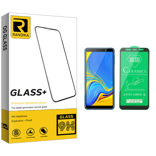 محافظ صفحه نمایش سرامیکی راندیکا مدل GLD مناسب برای گوشی موبایل سامسونگ Galaxy A7 2018