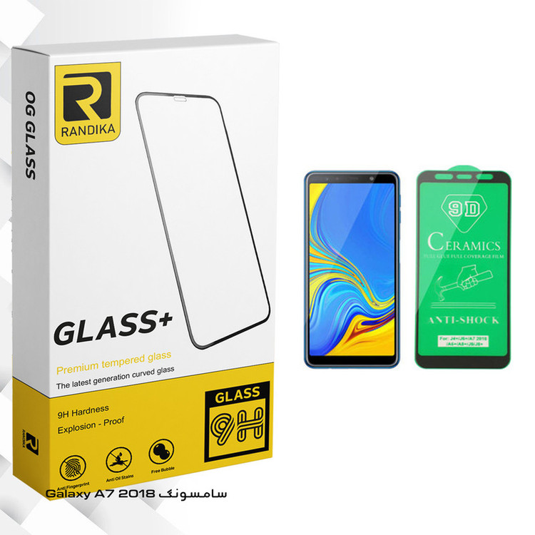 محافظ صفحه نمایش سرامیکی راندیکا مدل GLD مناسب برای گوشی موبایل سامسونگ Galaxy A7 2018