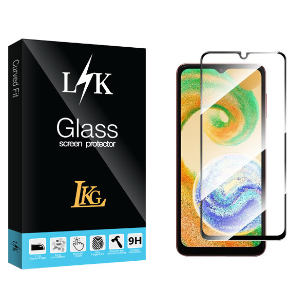 محافظ صفحه نمایش سرامیکی ال کا جی مدل LK مناسب برای گوشی موبایل سامسونگ Galaxy A04s