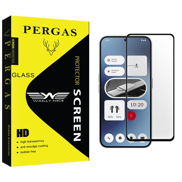 محافظ صفحه نمایش شیشه ای وایلی نایس مدل Pergas مناسب برای گوشی موبایل ناتینگ  2a