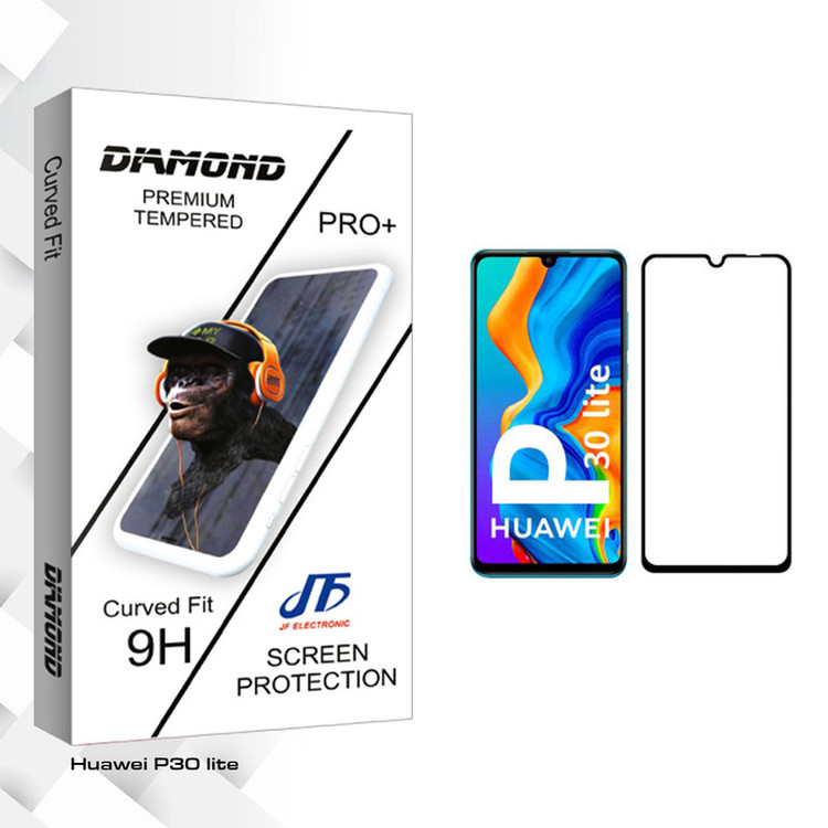 محافظ صفحه نمایش جی اف مدل Diamond glass مناسب برای گوشی موبایل هووآوی P30 lite