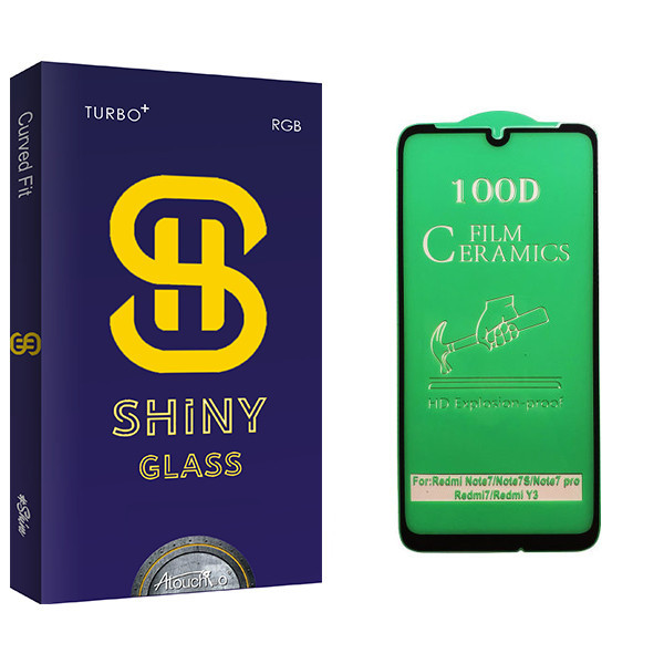محافظ صفحه نمایش سرامیکی آتوچبو مدل Shiny Glass مناسب برای گوشی موبایل شیائومی Redmi Note 7