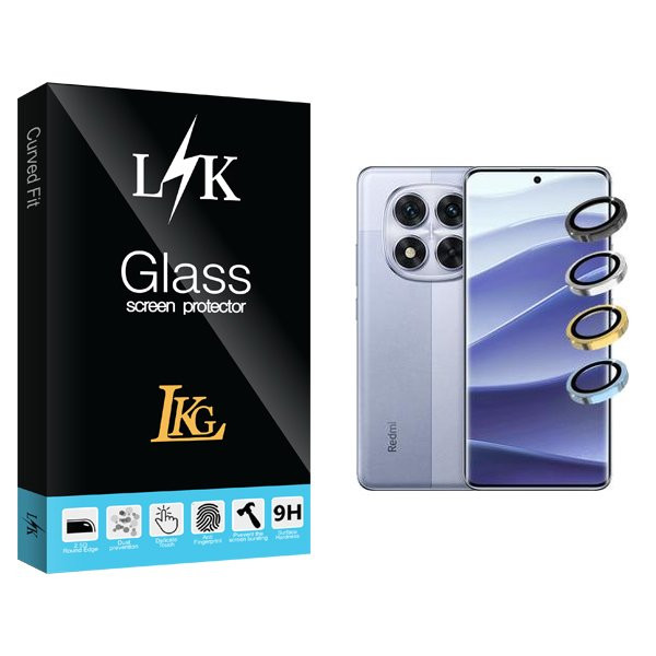 محافظ لنز گوشی ال کا جی مدل LKK مناسب برای گوشی موبایل شیائومی Redmi Note 14 Pro