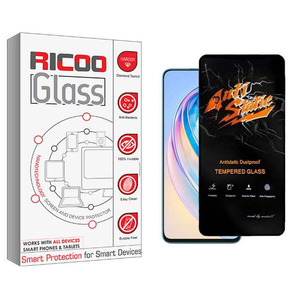 محافظ صفحه نمایش ریکو مدل RC Antistatic مناسب برای گوشی موبایل آنر X8a